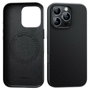 NIMASO iPhone16ProMaxp P[X MagSafeΉ v~APUU[P[X Sʕی ϏՌ ČRMILKi SGSF Phone16ProMaxΉ }Olbg[dΉ یP[X ͋ th~ ACtH16ProMax