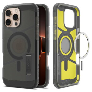 Spigen iPhone 16 Pro Max P[X MagSafeΉ }Olbg X^h }bg ϏՌ ČRMILKi ^tEA[}[iAIjE}OtBbg ACS08502 (tXgEubN)