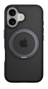 �yMagEasy�z iPhone 16 �Ή� �P�[�X �N���A MagSafe �Ή� �X�^���h �����O�t�� �ϏՌ� MIL�K�i �X�}�z�P�[�X �}�O�Z�[�t �����O �X�}�z�J�o�[ [ iPhone16 �A�C�t�H�� 16 �Ή� ] MagStand 360 M �u���b�N
