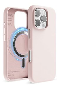 �yelago�z iPhone 16 Pro �Ή� �P�[�X MagSafe �Ή� �V���R�� �ϏՌ� �X�}�z�P�[�X �w�� �h�~ �T���T�� �}�O�Z�[�t �V���R���P�[�X [ iPhone16Pro �A�C�t�H�� 16 �v�� �Ή� ] MAGNETIC SILICONE CASE ���u���[�s��