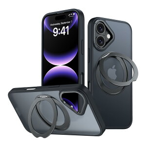 iPhone 16 Plus p P[X MagsafeΉ CX[d 360°]X^h cΉ Gunwon X}zP[X iphone16 Plus p ČRKi ϏՌ  }bg }OZ[t hw O }Olbg