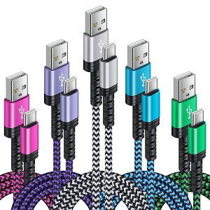 �^�C�vc �P�[�u�� Type C �P�[�u�� �}���[�d �y0.91*2+1.83*2+2.75*1*5�{/ QC3.0�Ή��z �^�C�vc �[�d�P�[�u�� iPhone 16�[�d�P�[�u�� type c�R�[�h iPhone16�V���[�Y�A Galaxy A35 S24 Ultra A55�AMotorola Moto G Stylus 5G 20