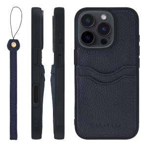 HANATORA iPhone16Pro �P�[�X �{�v �ϏՌ� �o���p�[�^ �X�}�z�P�[�X �X�}�z �X�g���b�v �t�� �V�������N���U�[ �M�t�g �l�C�r�[ CPGGZ-16Pro-Navy