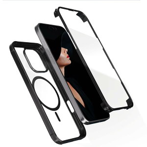 yʁIMagsafeΉIzMcDuLL iPhone 16 Pro Max p P[X 6.9 C` 360xی 9HKX+PCf+TPUop[ ϏՌ C菝h~ ^CX[dΉ y h~ wh~ ACtH16