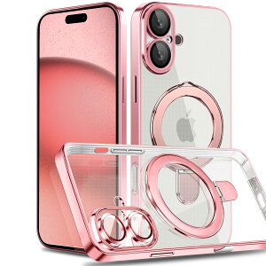 MuZiF iPhone 16 p P[X MagSafeΉ Ot NA bLH Jo[ ԍڃz_[Ή @\ Yی ^y ϏՌ\ _炩TPU ACtH16 p CJo[ NAP[X