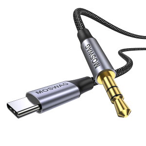 MOSWAG 3.5 ^CvC auxP[u USB C 3.5mmϊP[u2mi2[gj DAC nC] USB C AUX ϊP[u Type C to 3.5mm I[fBIP[u wbhz/iPhone 16V[Y/ԍڗp/PC/MP3/X}z