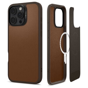 �yCYRILL�z by Spigen �V���� iPhone 16 Pro Max �p �P�[�X MagSafe�Ή� ���U�[ ���� �X�g���b�v�z�[���t�� ���e�� �ϋv�� �J�����ی� Qi�[�d �ق���Ȃ� �A�C�t�H��16�v���}�b�N�X�J�o�[�J�W���NMag�R��
