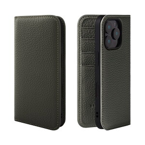 HANATORA iPhone16Pro �P�[�X �蒠�^ �{�v �X�}�z�P�[�X �X�}�z �X�^���h �R�[�h�z���_�[ �t�� �V�������N�J�[�t���U�[ �M�t�g �}�O�l�b�g�Ȃ� �I���[�u�O���[ PH-16Pro-OliveGray