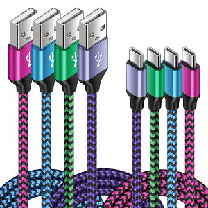 USB Type C P[u y0.91m 4{*4Fz iPhone 16[dP[u 3A}[d QC3.0Ή ^Cvc[dP[u ϋv iC iPhone 16 15 15Plus 15Pro 15Pro Max,Xperia XZ XZ2 XZ3, Galaxy A20 A21 S10 S10+ȂǂType -C@
