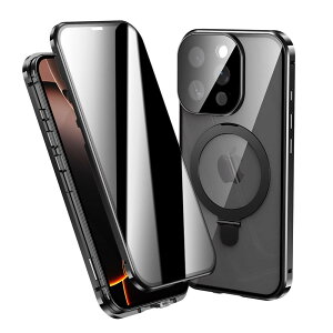 `h~ iPhone 16 Pro p P[X MagSafeΉ CX[dΉ SʃJo[ Ot X^h@\ ̌^Yی bN ʃP[X}Olbg KX ACtH16pro NA