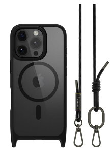 �yMagEasy�z iPhone 16 Pro �Ή� �P�[�X �V�����_�[ �X�g���b�v �t�� �N���A MagSafe �Ή� �ϏՌ� MIL�K�i �}�O�Z�[�t �X�}�z�P�[�X [ iPhone16Pro �A�C�t�H�� 16 �v�� �Ή� �g�уP�[�X ] iPhone 16Pro Case Roam M