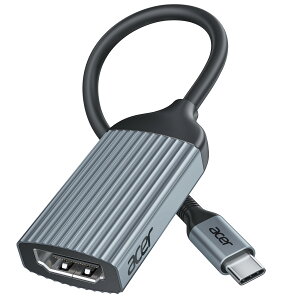 Acer USB C - HDMIA_v^[ 4K@60Hz Type C (Thunderbolt 3/4) HDMIRo[^[ j^[p USB C - HDMIRlN^ MacBook Pro/AirAiPad Pro/AirAiPhone 16/ ProɑΉ iO[j