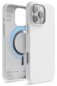 �yelago�z iPhone 16 Pro Max �Ή� �P�[�X MagSafe �Ή� �V���R�� �ϏՌ� �X�}�z�P�[�X �w�� �h�~ �T���T�� �}�O�Z�[�t �V���R���P�[�X [ iPhone16ProMax �A�C�t�H�� 16 �v���}�b�N�X �Ή� ] MAGNETIC SILICONE CASE
