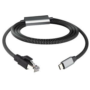 Leehitech 1.2M LLAN P[u 1000Mbps Type C to RJ45 MKrbgC[TlbgP[u OTG@\Ή 30AWG iCґg C^[lbgϊP[uBiPhone 16/15AMacBook Pro/AirAiPadAPS5AChromebookAX