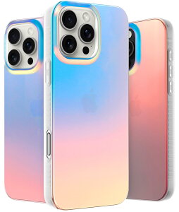 LONLI Hue - iPhone 16 Pro�p�P�[�X - �z���O���t�B�b�N�C���f�b�Z���g�̃X�}�z�P�[�X�A[4�̃G�A�o�b�O�N�b�V�����t���R�[�i�[] - �����ă��j�[�N�A�����Ĕ������Ռ��z���J�o�[�A�����⏗��