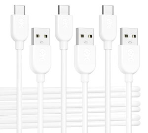 Cable Matters 3�{�Z�b�g USB C USB A �ϊ��P�[�u�� �z���C�g 0.3m/1ft �_�炩�� USB C A �ϊ��P�[�u�� 3A�����[�d �I���� �W �u���[ �p�[�v�� iPhone16/iPhone 15/15 Pro/15 Plus/15 Pro Max/Galaxy S23�Ή�