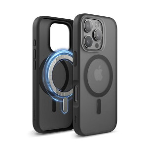 �yelago�z iPhone 16 Pro �Ή� �P�[�X �N���A MagSafe �Ή� �ϏՌ� �n�C�u���b�h �X�}�z�P�[�X ���^ �y�� �}�O�Z�[�t �X�}�z�J�o�[ [ iPhone16Pro �A�C�t�H�� 16 �v�� �Ή� ] MagSafe HYBRID CASE �u���b�N