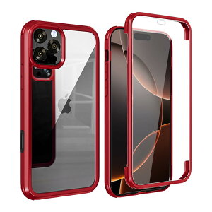 YSAN iPhone16Pro P[X 360xSʕی [100ʊx][ʓ] NAtJo[ ČRMILKi  ϏՌ ^ y VR[t[ ~߃op[ CX[dΉ (bh, iPhone16P