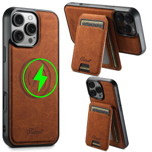 JCGOOD iPhone 16 Pro Max P[X MagSafeΉ phone16 Pro Max P[X wmagsafe J[h P[Xt  }OZ[t CX[dΉ J[h[ ACtH16 v}bNX Jo[ X^h@\