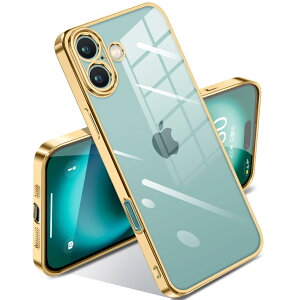 iPhone 16 Plus p P[X NA ϏՌ ACtH16Plus Jo[  bLH Sȕی ϖh~ h~ t@bV ^ y TPU _炩 CX[d lC یJo[(S[h)