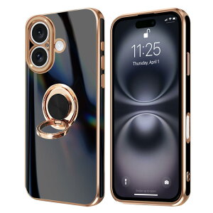 iPhone 16 Plus P[X Ot ACtH16Plus O Jo[ Sʕی X}zP[X TPU ϏՌ X^h@\ ԍڃX^hΉ Xgbvz[t C菝h~ bLH 6.7C`iu