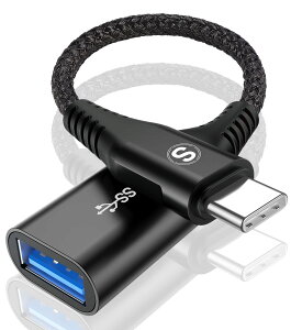 usb type c ϊA_v^ 0.16mCOTG P[u, usb ϊA_v^(Type C - USB 3.0 X) 5Gbpsf[^] MacBook Pro/MacBook Air/iPad Pro/Galaxy S22/S21,iPhone 15 Pro Max Plus ^Cvc ϊA_v^@ΉCType-C