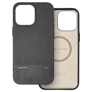 Native Union (Re)Classic Case 3.0 ? �����}�O�l�b�g�t��MagSafe�Ή� ? �ϋv���ƃ��T�C�N���f�� ? �e�N�X�`���[�f�U�C�� ? �ő�1.8m�̗����ی����������ϋv����iPhone 16 Pro Max�p�i�u���b�N�j