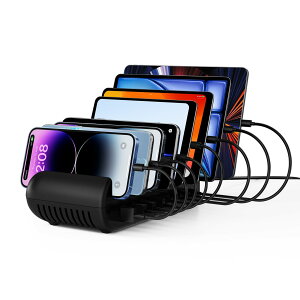 ANNIBER [dXe[V 8|[guUSB-C |[gx4+USB-A|[gx4v65W[dX}zX^h [dhbN PD30W usb[d  iPhone [dX^h^ubg[dbN [֗ 