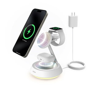 SODI CX[d 3in1 C [d }[d15W/10W/7.5W C[d }Olbg ԃCg [dX^h iPhone16/15/14/13/12/Apple Watch/AirPodsV[Y 20WA_v^[t xbhTCh zC