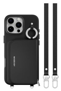 yMagEasyz iPhone 16 Pro Max Ή P[X MagSafe Ή V_[ Xgbv t J[h [ U[ X}zP[X J[hP[X |[`t z X}zJo[ [ iPhone16ProMax ACtH 16 v}