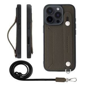 HANATORA iPhone16Pro �P�[�X �{�v �ϏՌ� �w�ʃx���g �X�g���b�v�����O �X�}�z�P�[�X �X�}�z �X�^���h�@�\ �l�b�N�X�g���b�v �t�� �J�[�h�|�P�b�g �V�������N���U�[ �M�t�g �g�[�v CGHGZ-16Pro-Taupe