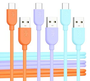Cable Matters 3{Zbg USB C USB A ϊP[u 0.3m/1ft _炩 USB C A ϊP[u 3A[d I W u[ p[v iPhone16/iPhone 15/15 Pro/15 Plus/15 Pro Max/Galaxy S23Ή