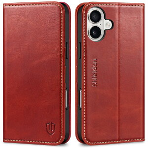 SHIELDON iPhone 16 Plus ΉP[X 蒠^ {v ӂ 16 vX X}zJo[ Ռz TPUf J[h[ uX^h@\ }Olbg [RFIDubLO] Sʕی ACz 16 Plus