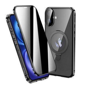 `h~ iPhone16ProMax p P[X MagSafeΉ CX[dΉ SʃJo[ Ot X^h@\ ̌^Yی bN ʃP[X}Olbg KX ACtH16promax N