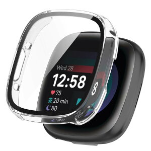 YAODLE For Fitbit Sense 2/Versa 4 Jo[ Fitbit Sense 2/Versa 4 P[X PCf Jo[ t@[EFC Fitbit Sense 2/Versa 4 Jo[ KXtB̌^ Sʕی d\ ho {Ɏq LYh~ yʁi