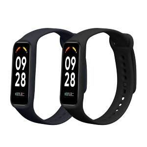 [kwmobile] 2x �����x���g �Ή�: Xiaomi Smart Band 8 Active �o���h - �V���R���o���h �\�t�g TPU �ϋv�� ���F/���F