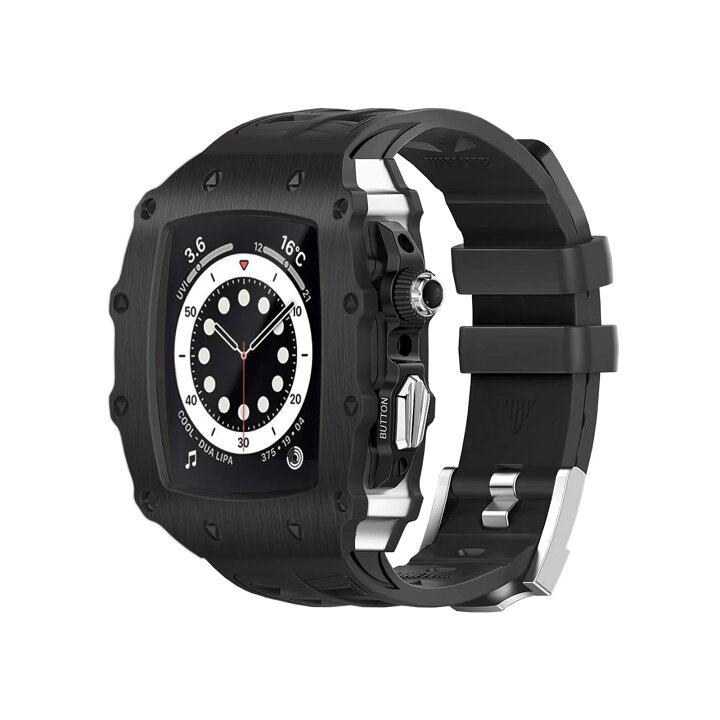 楽天市場】AHNHSKY ケース バンド付き Apple Watch シリーズ 8/7 45mm 