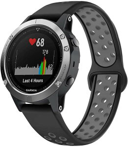 QuickFit 22mm VJQ xgɓKK[~ Garmin Approach S62 / Fenix 6 / Fenix 5 / Fenix 7 / epix Pro 47mmp, yʖh NCbN[XutɃoh Ή Instinct 2 / Forerunner 955p(ubN{