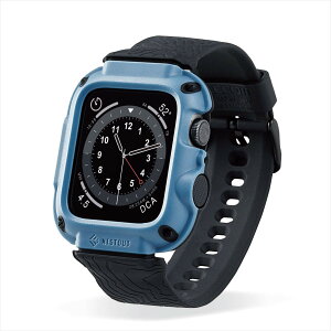 �G���R�� Apple Watch 44mm �o���h�P�[�X NESTOUT WALK �u���[ AW-20MBCNESTBU
