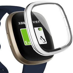 Miimally̌^P[XzFitbit(tBbgrbg)Sense/Versa 3 pP[X Fitbit Versa3 KXtC ҂Ή C菝h~ hՌ ߗ Jo[ tBbgrbgVersa 3 tیtB(N