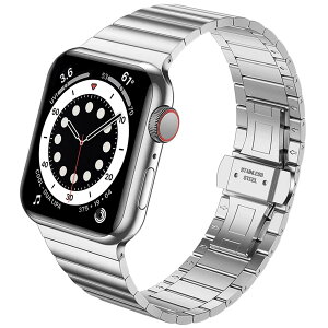 For Apple Watch Ultra/Ultra 2/9/8/SE2/7/SE/6/5/4/3/2/1 �X�e�����X�o���h �A�b�v���E�H�b�` 8 �����o���h ���� �����X�e�����X�o���h ���߉\ Apple Watch 7 �����o���h�i�V���o�[/38mm 40mm 41mm�j