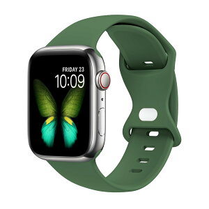 Tighesen コンパチブル Apple Watch バンド アップルウォッチ バンド 38mm 40mm 41mm 42mm 44mm 45mm 49mm for iWatch Ultra 2/Ultra SE Series 9/8/7/6/5/4/3/2/1 に対応 スポーツバンド 交換ベルト シリコン製 柔らかい 通