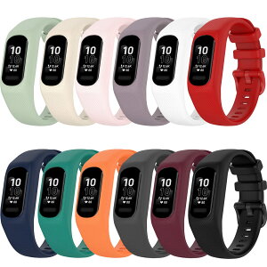 FitTurn Soft Silicone Bands Compatible with Garmin Vivosmart 5 Straps Replacement Wristbands For GarminSmart 5 Vivosmart 5 Band Case Cover for Women Men (Small Size, 12 Pack)
