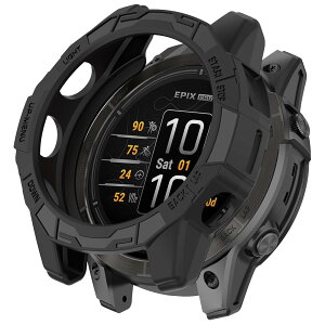 HeeNia Garmin EPIX Pro 42mm/Garmin Fenix 7S Pro/Garmin Fenix 7S �Ή� �P�[�X �V���R���ގ� �ی�P�[�X �J�o�[ �Ռ��z�� ���y�� �_�� �Ռ��h�~ �C�菝�h�~ �ی�J�o�[ Garmin EPIX Pro 42mm/Garmin Fenix 7S Pro/Garmin Fenix