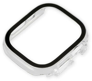 Apple Watch ULTRA 2 / ULTRA �p �P�[�X 49mm ���d�x 9H �K���X �N���A