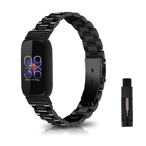 [SeGinn] oh Fitbit Inspire 3 Ή oh XeX TCY߉\ Ht Xgbv rWlX ɂ₳ YfB[Xp xg ւxg Rp`u Fit