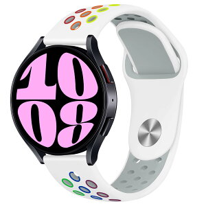 ���O��20MM�ėp �R���p�`�u�� Samsung Galaxy Watch 7/6/5/4/FE 40mm 44mm/6 Classic 43mm 47mm/5 Pro 45mm/4 Classic 42mm 46mm�A�R���p�`�u�� amazfit gtr mini/gts4 mini �x���g�A�X�|�[�c�o���h �����x���g �V���R���� �_�炩