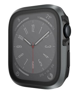ySwitchEasyz Apple Watch 9/8/7 Ή P[X tB ̌^ ϏՌ ^ y A~  ی Jo[ یtB [ AppleWatch Series 9 8 7 AbvEHb` 45mm Ή ] Modern Hybrid Case Xy[XO