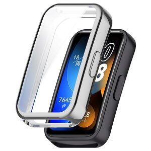 NUPO for HUAWEI Band 9 / 8 P[X X}[gEHb` Sʕی TPU bL EȒP ^b`x ϏՌ h~ HUAWEI Band9 / Band8 یJo[ (Vo[+NA)