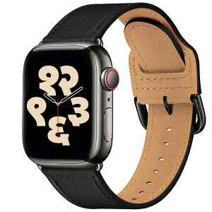 LOVLEOP アップルウォッチ バンド レザー コンパチブル Apple Watch バンド レディース 本革 40mm 41mm 38mm 44mm 45mm 46mm 49mm 42mm 交換ベルト iWatch Ultra2 Ultra SE SE2 Series 10 9 8 7 6 5 4 3 2 1 柔らかいベルト 男